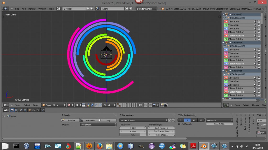 Oscilating Circles preview image 1